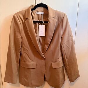 CCT Ball Women's Classic Tan Blazer